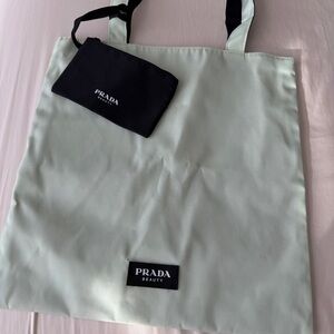 Prada Nylon Tote with Pouch